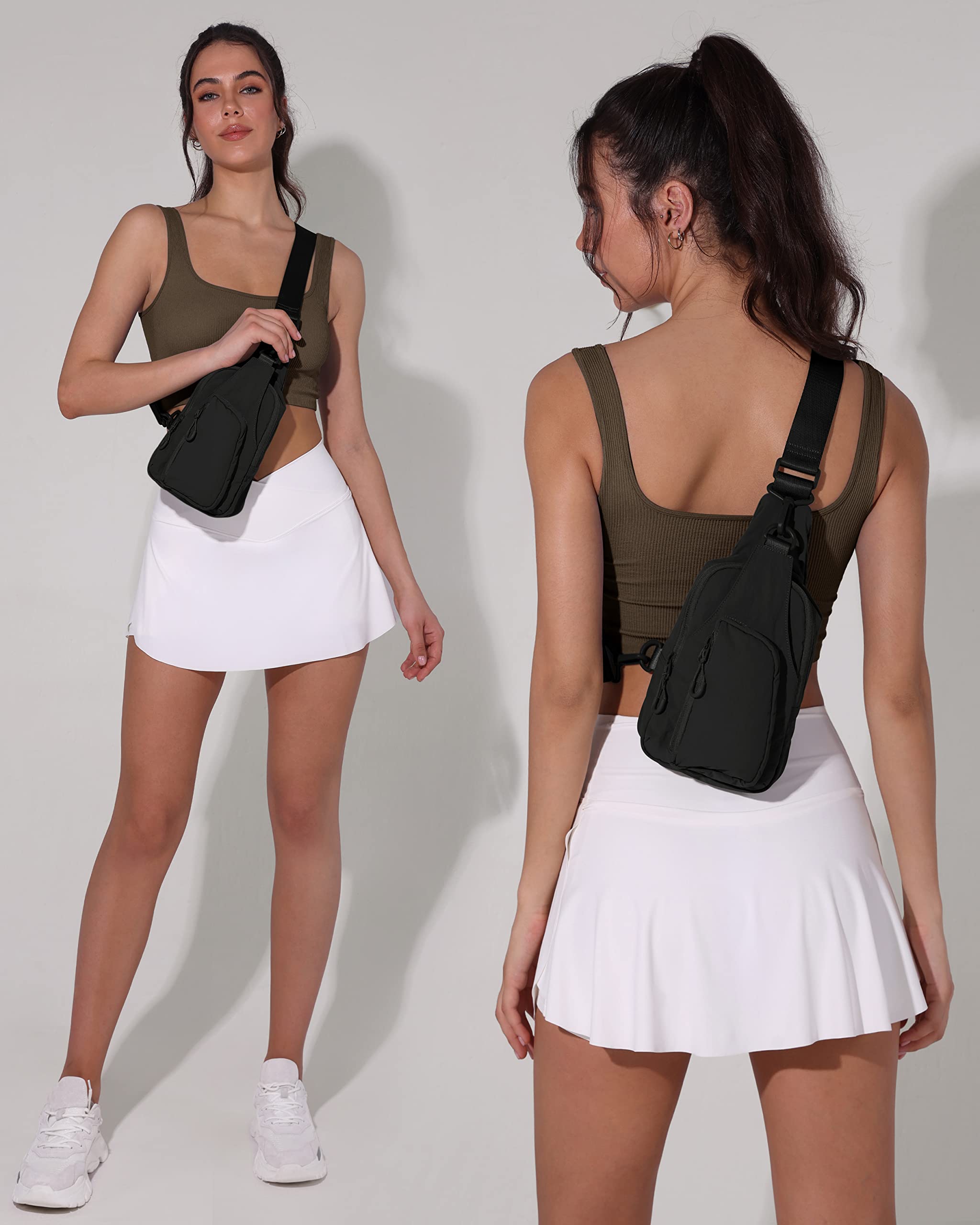 Small Sling Bag with Adjustabl - Sling Backpack Shoulder ulasan dan harga