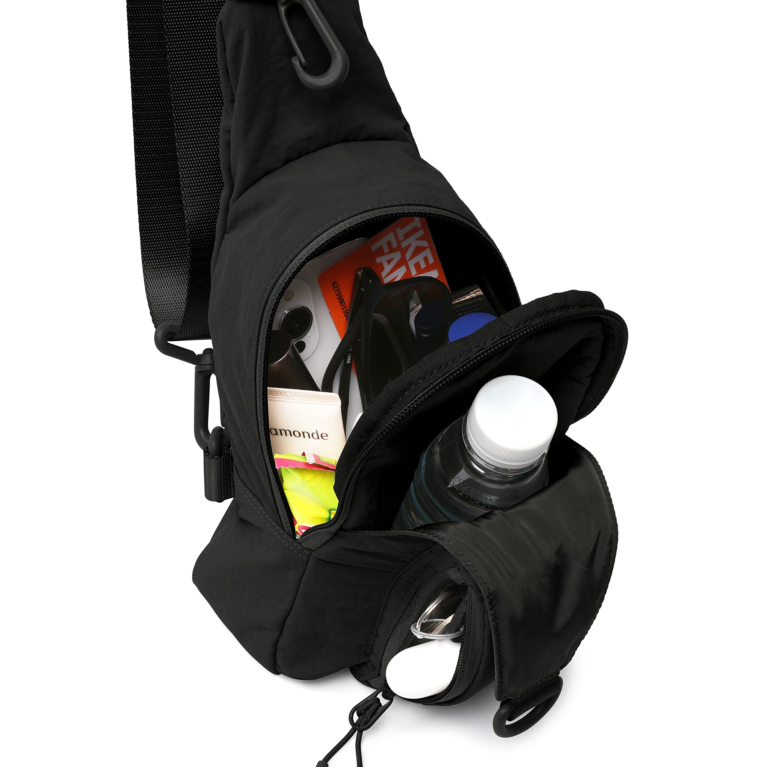 Small Sling Bag with Adjustabl - Sling Backpack Shoulder ulasan dan harga
