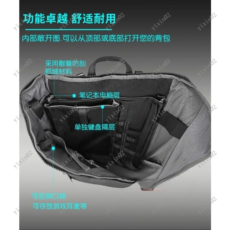 Large Capacity Laptop Backpack - Rain Cover Backpack ulasan dan harga