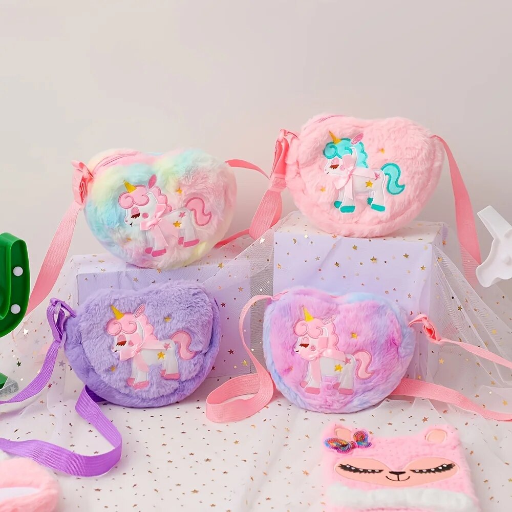 Cute Unicorn For Girls Plush H - Mini Backpack Purse ulasan dan harga