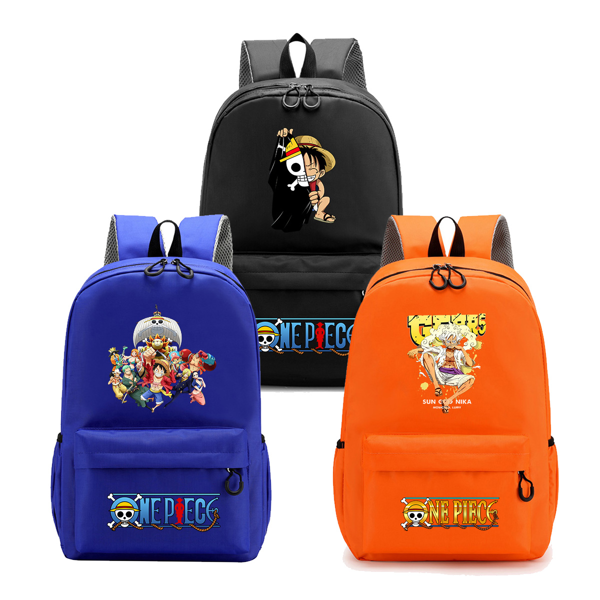 One Piece Anime Print Backpack - School Backpack Teen ulasan dan harga