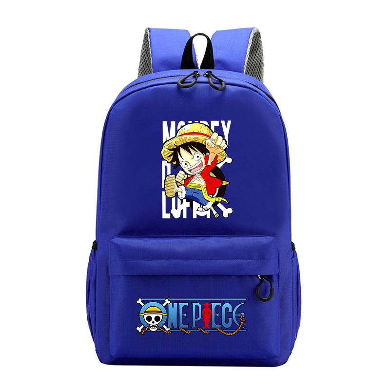 One Piece Anime Print Backpack - School Backpack Teen ulasan dan harga