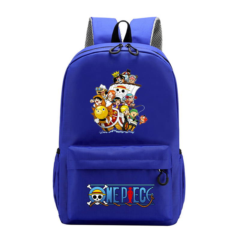 One Piece Anime Print Backpack - School Backpack Teen ulasan dan harga