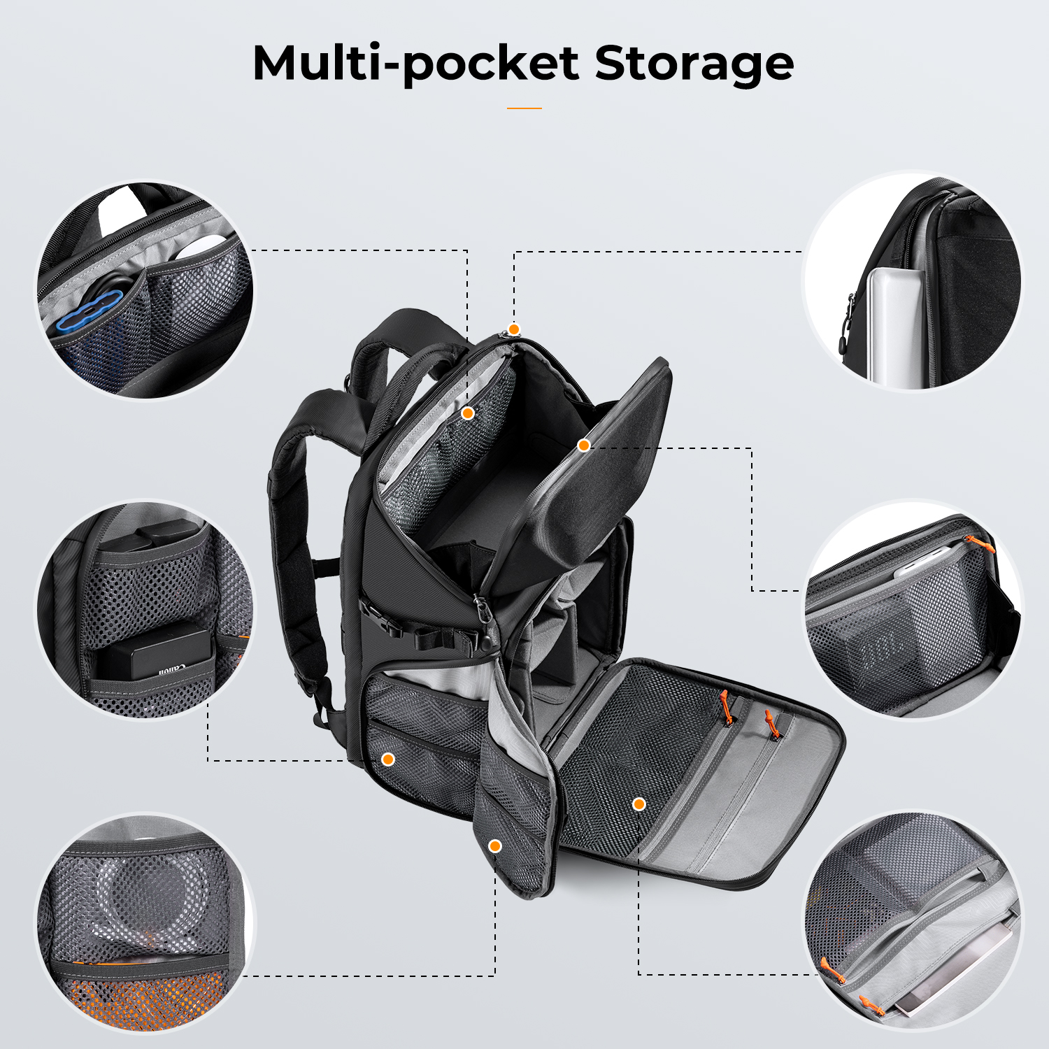 K&F CONCEPT 20L Camera Backpac - Laptop Backpack 15.6 ulasan dan harga