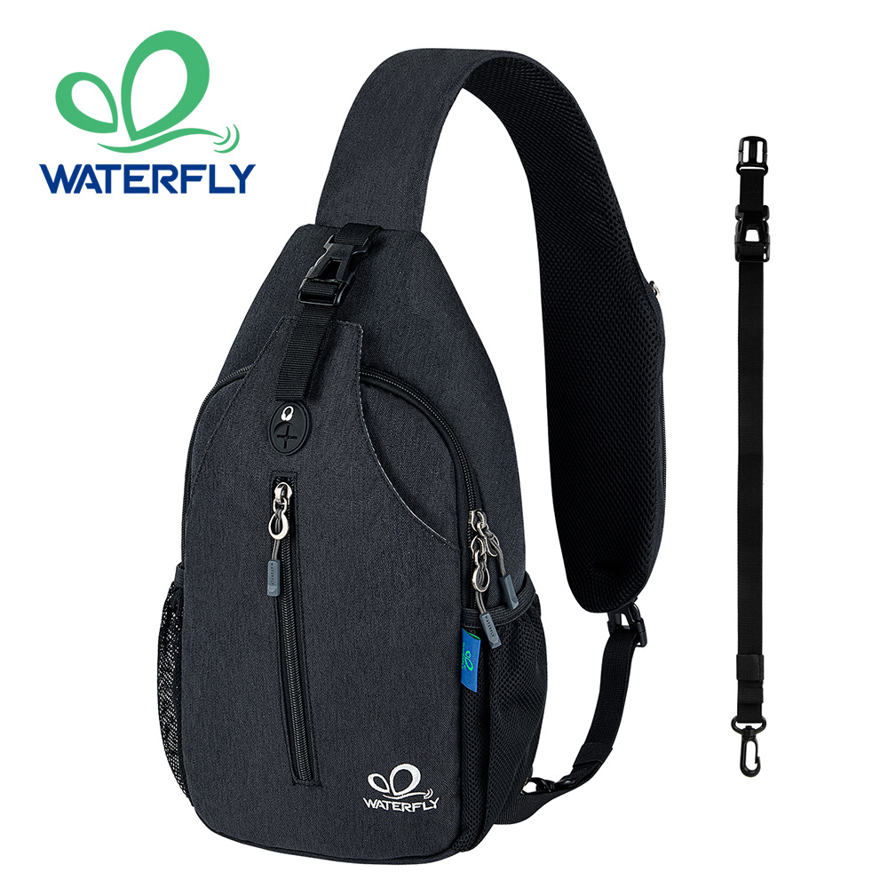 WATERFLY Crossbody Sling Bag C - Sling Backpack Shoulder ulasan dan harga
