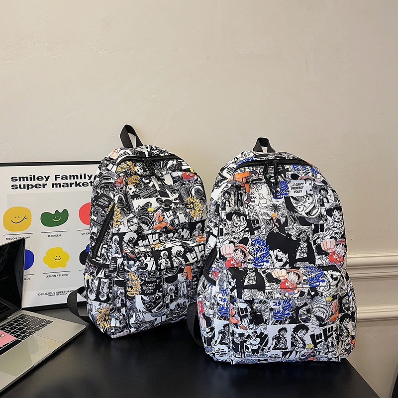 Trendy One Piece Luffy Anime B - School Backpack Teen ulasan dan harga