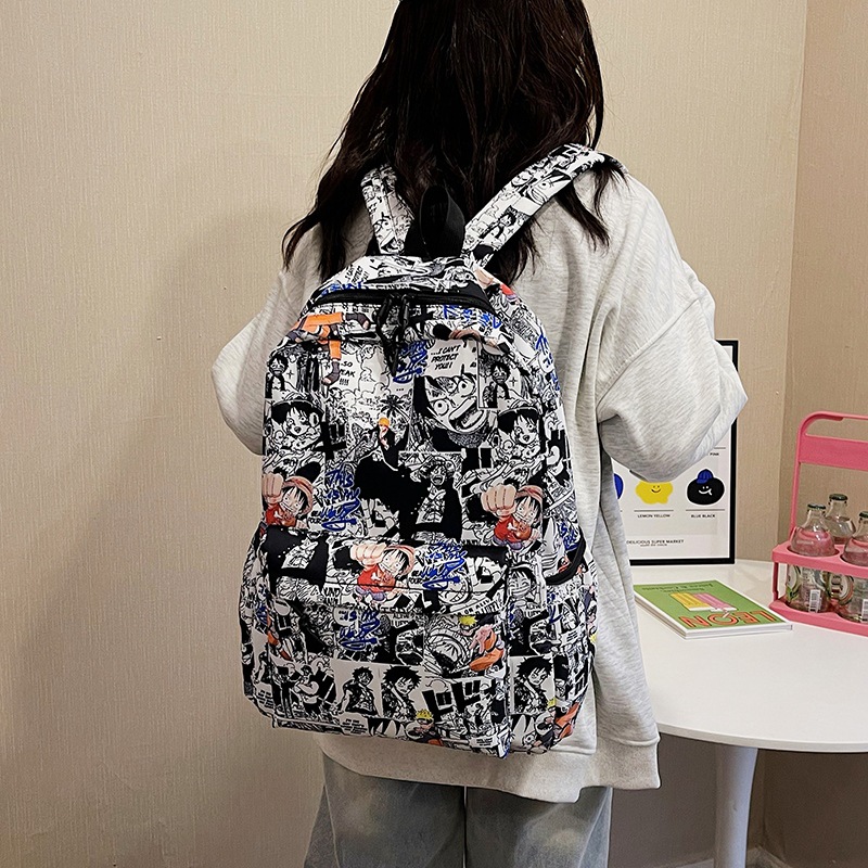 Trendy One Piece Luffy Anime B - School Backpack Teen ulasan dan harga