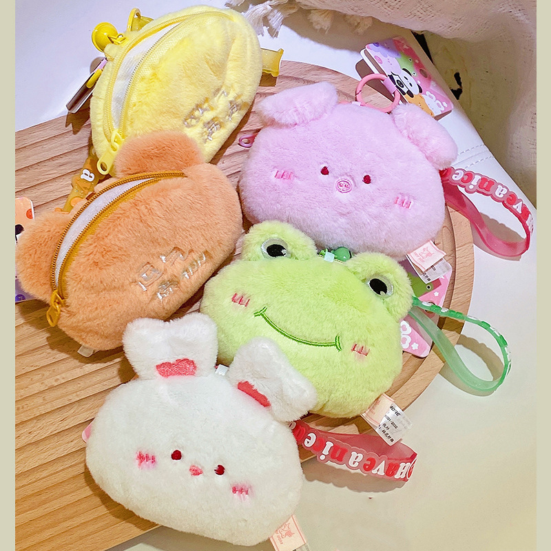 Creative Cute Animal Plush Coi - Mini Backpack Purse ulasan dan harga