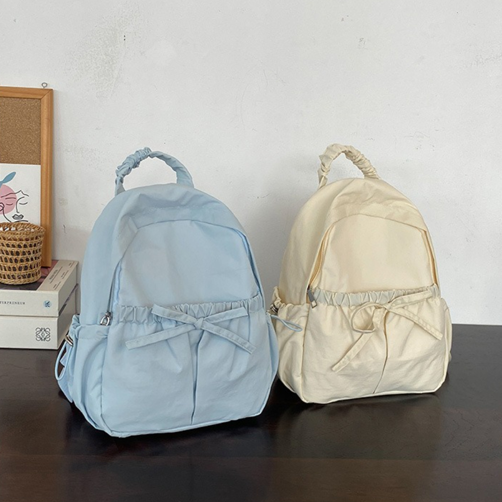 Japanese Style Women's Backpac - Canvas Backpack Casual ulasan dan harga