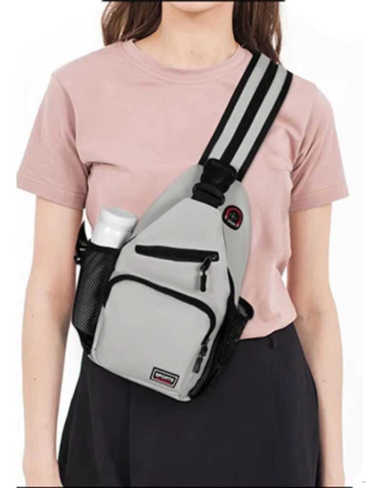 Multi-pocket Casual Chest Bag  - Sling Backpack Shoulder ulasan dan harga