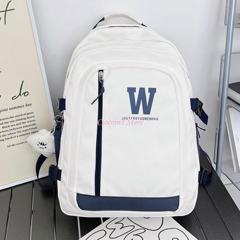 Y1UB All-matching Printed Back - School Backpack Teen ulasan dan harga