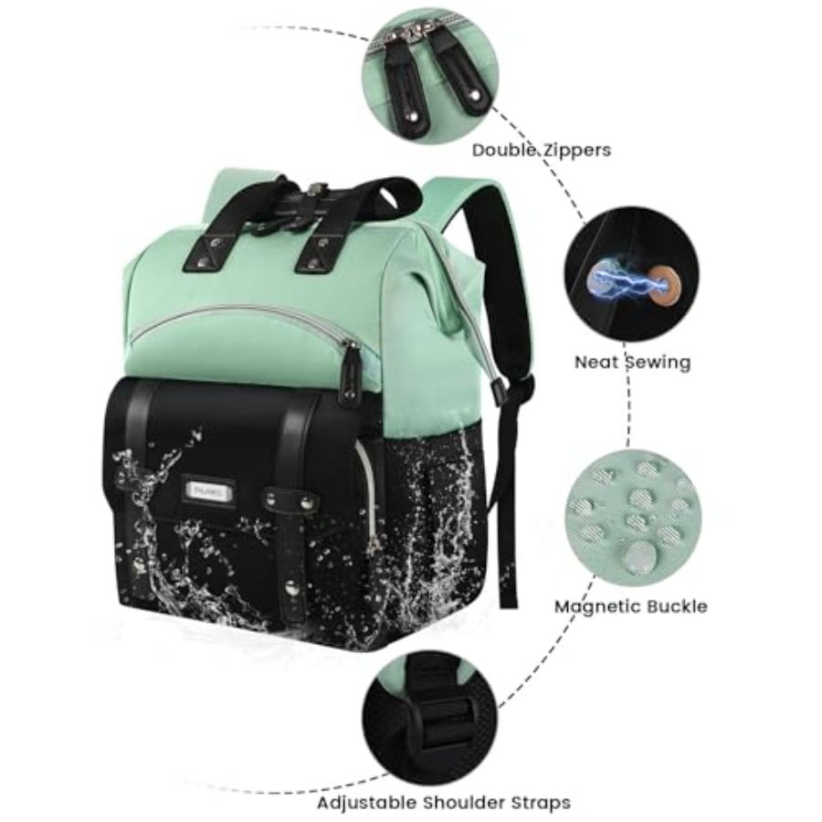 Laptop Backpack for WomenColle - Travel Backpack Anti Theft ulasan dan harga
