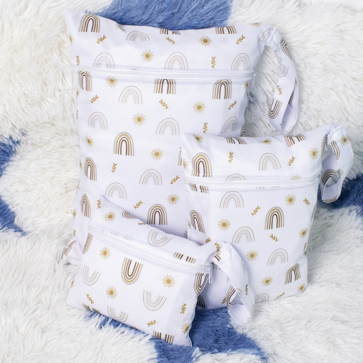 3PCS Travel Wash Cosmetic Bag  - Backpack Diaper Bag ulasan dan harga
