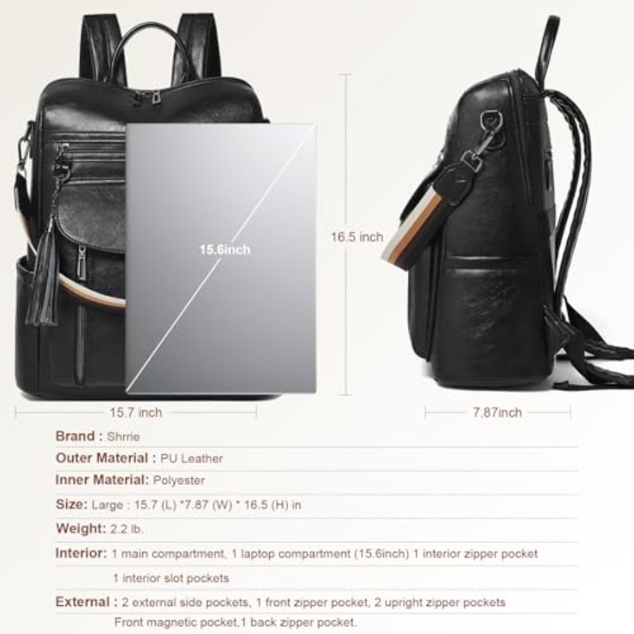 Laptop Backpack for Women 15.6 - Laptop Backpack 15.6 ulasan dan harga