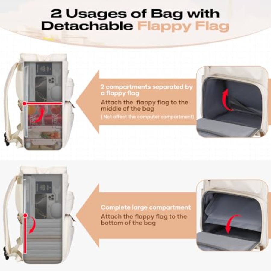Travel Backpack for Women Men, - Laptop Backpack 15.6 ulasan dan harga