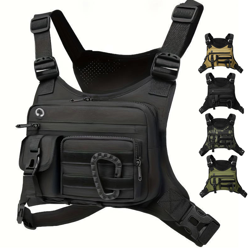 Outdoor Sports Chest Bag Vest  - Urban Backpack Tactical ulasan dan harga