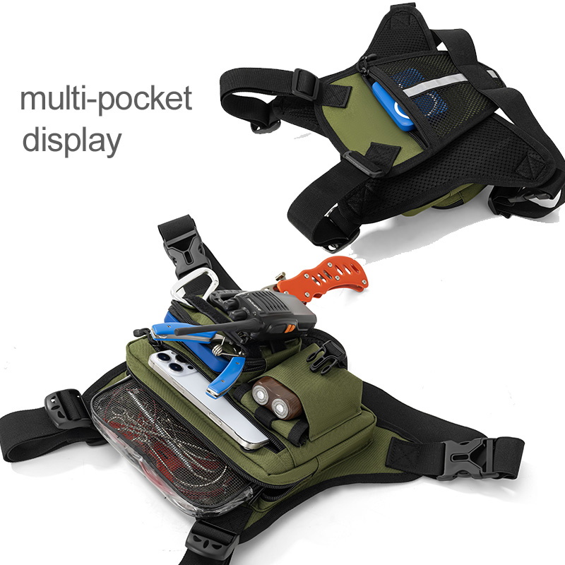 Outdoor Sports Chest Bag Vest  - Urban Backpack Tactical ulasan dan harga