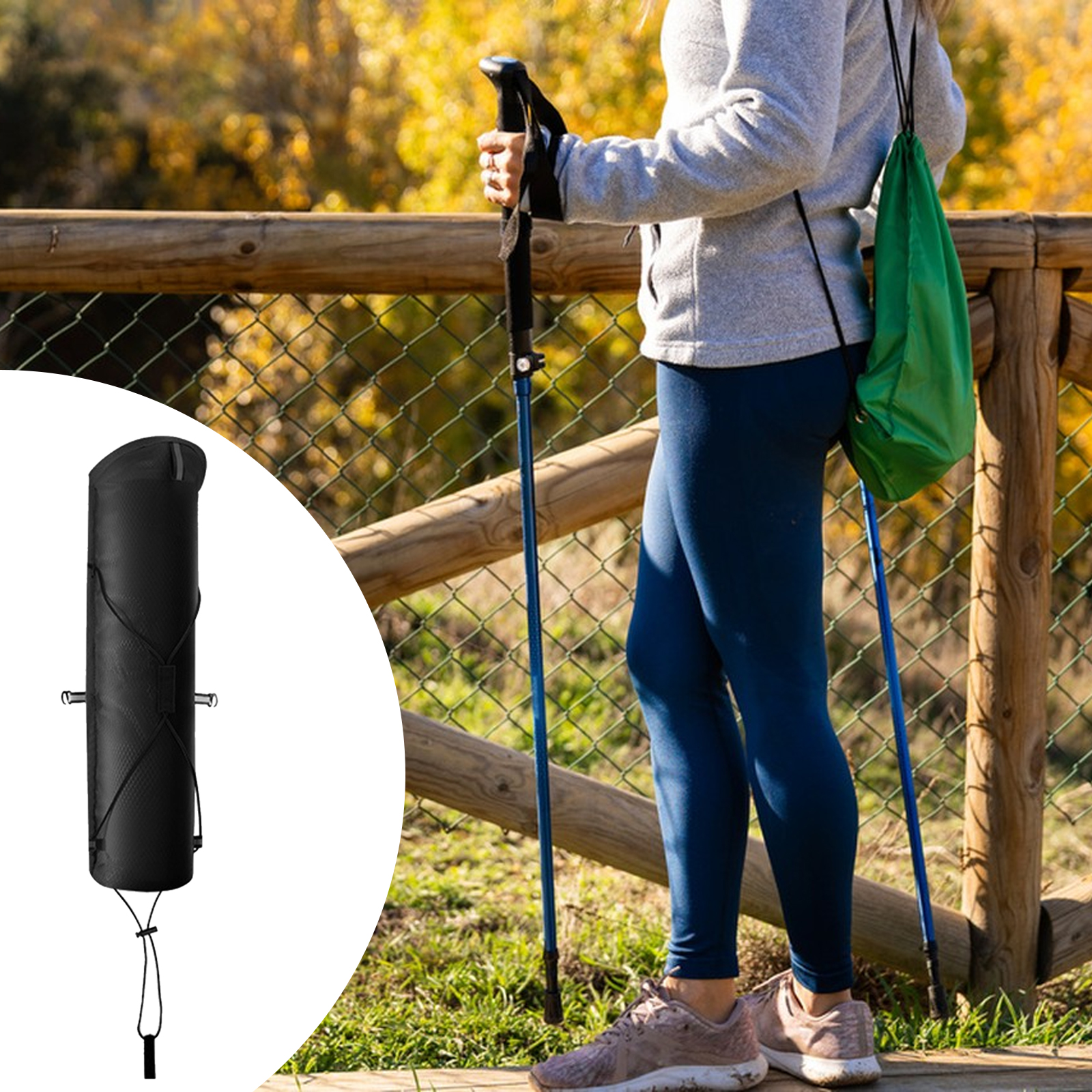 Trekking Poles Carry Bag Backp - Backpack Insert Organizer ulasan dan harga