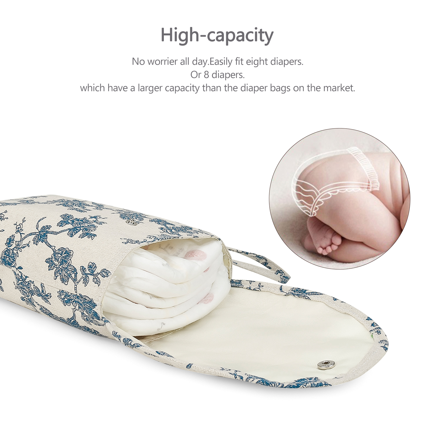 Baby Diaper Bag Reusable Mommy - Backpack Diaper Bag ulasan dan harga