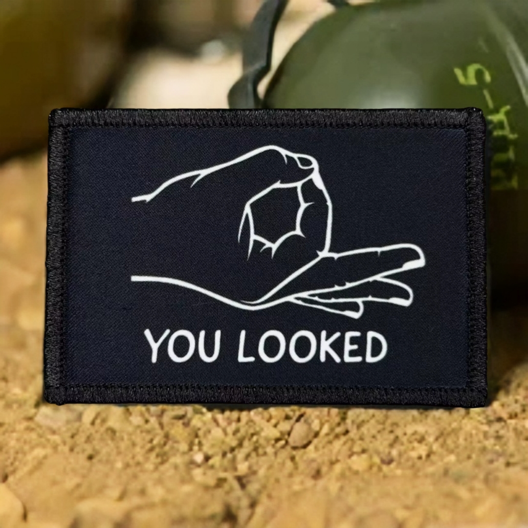 You Looked Morale Badge Patche - Urban Backpack Tactical ulasan dan harga