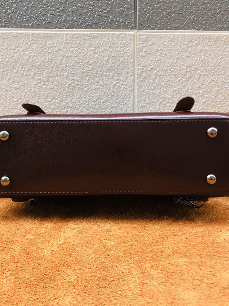 British Style Vintage Cow Spli - Leather Backpack Vintage ulasan dan harga