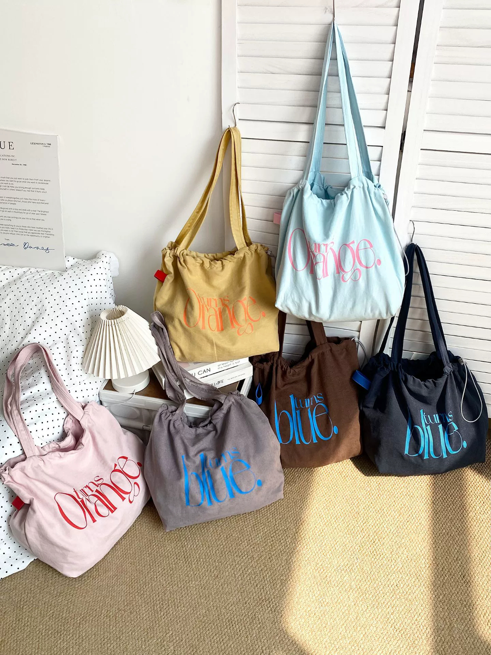 New Fashionable Simple Letters - Drawstring Gym Bag ulasan dan harga