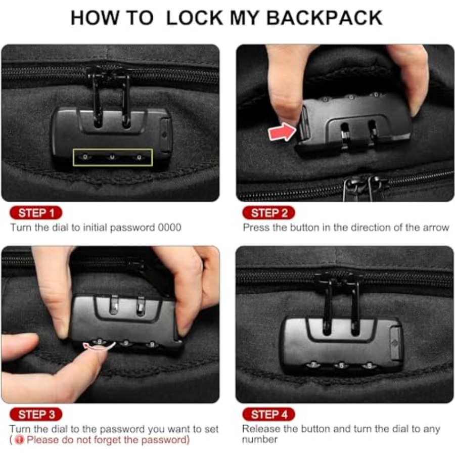 Laptop Backpack for Men Women, - Travel Backpack Anti Theft ulasan dan harga