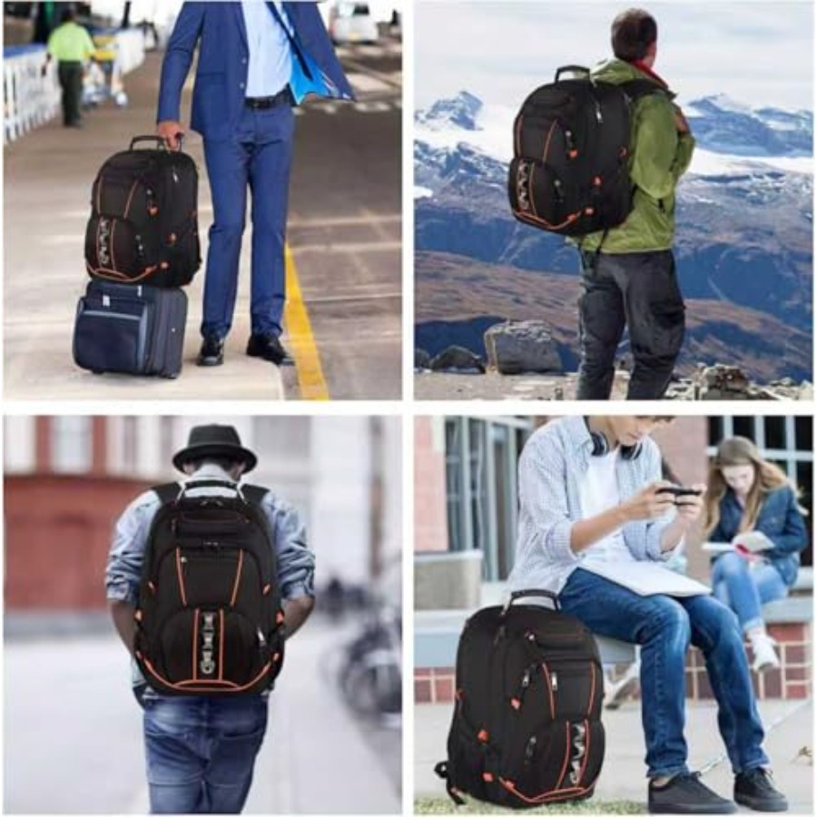 Travel Laptop Backpack, Extra  - Travel Backpack Anti Theft ulasan dan harga