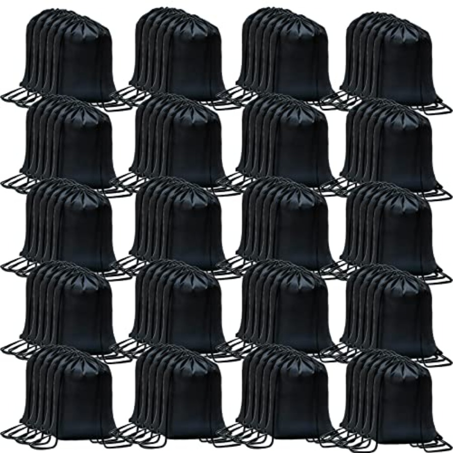 100 Pack Drawstring Backpack B - Drawstring Gym Bag ulasan dan harga