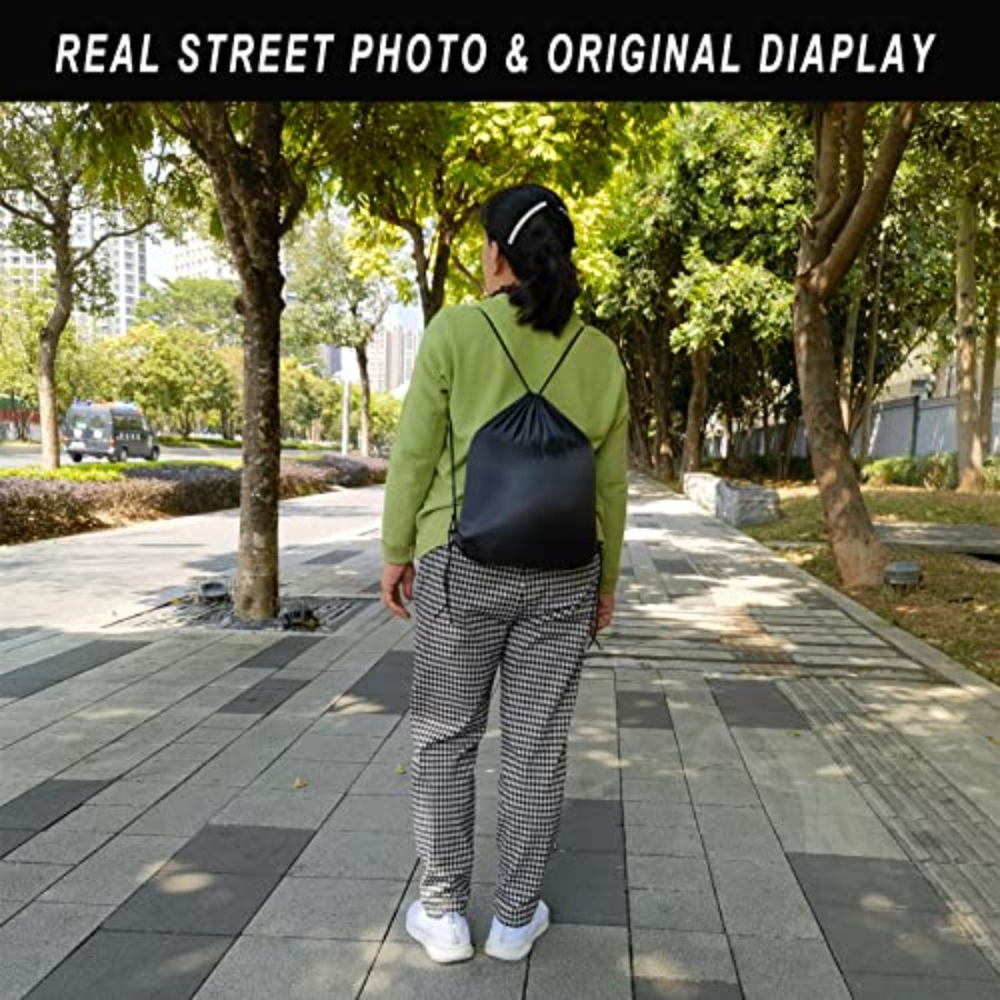 100 Pack Drawstring Backpack B - Drawstring Gym Bag ulasan dan harga