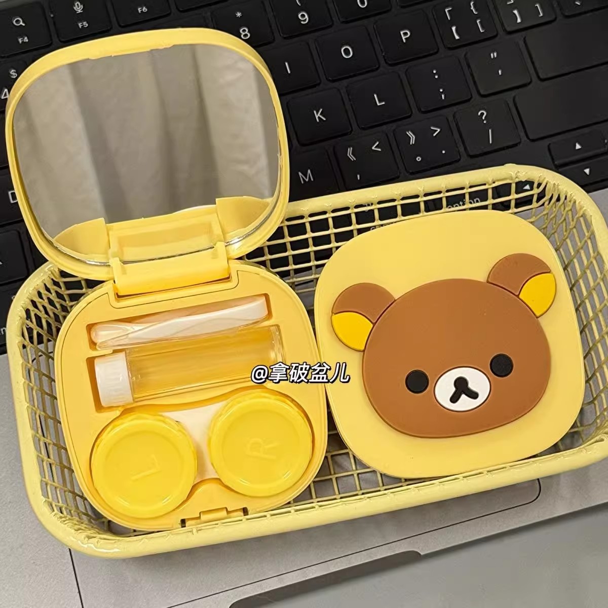 Rilakkuma Contact Lens Case Ne - Mini Backpack Purse ulasan dan harga