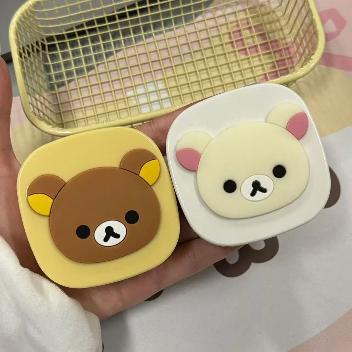 Rilakkuma Contact Lens Case Ne - Mini Backpack Purse ulasan dan harga