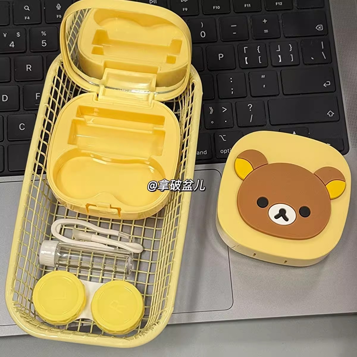 Rilakkuma Contact Lens Case Ne - Mini Backpack Purse ulasan dan harga