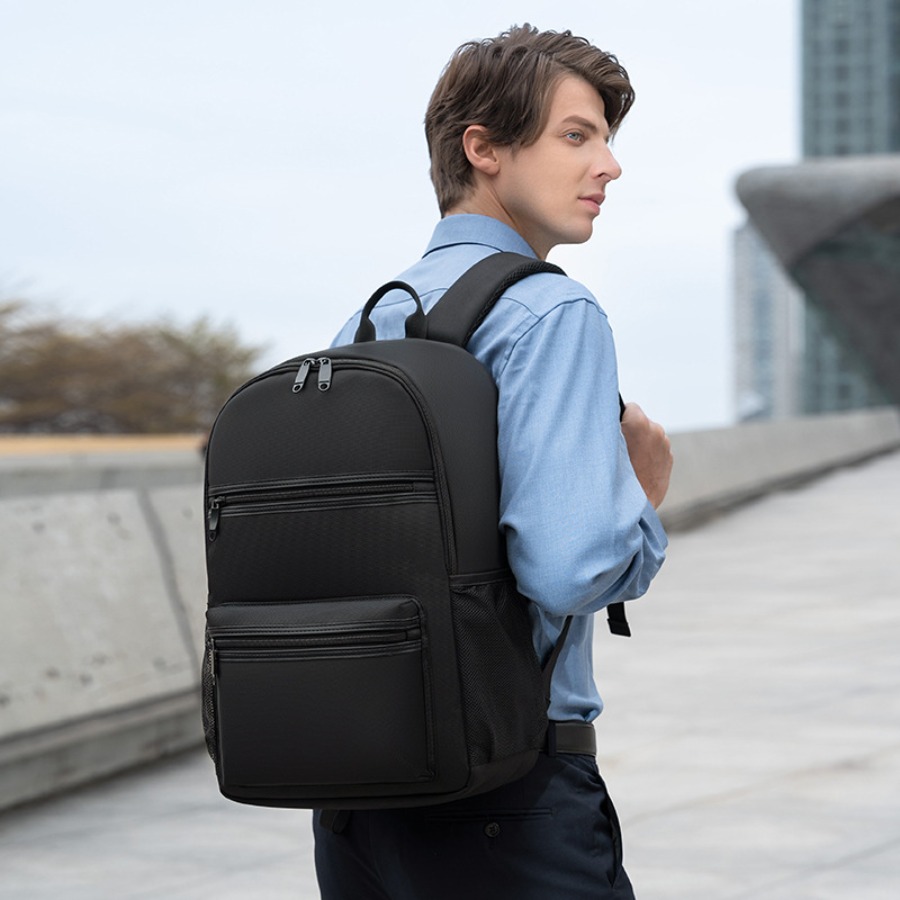 【New Arrival】Minimalist Black  - School Backpack Teen ulasan dan harga