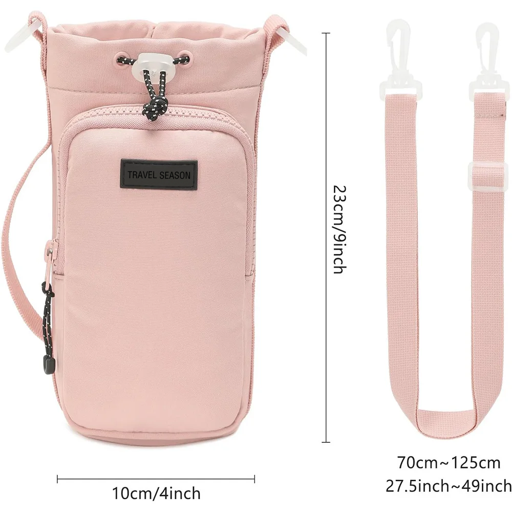 Portable Water Bottle Bag with - Hydration Pack Outdoor ulasan dan harga