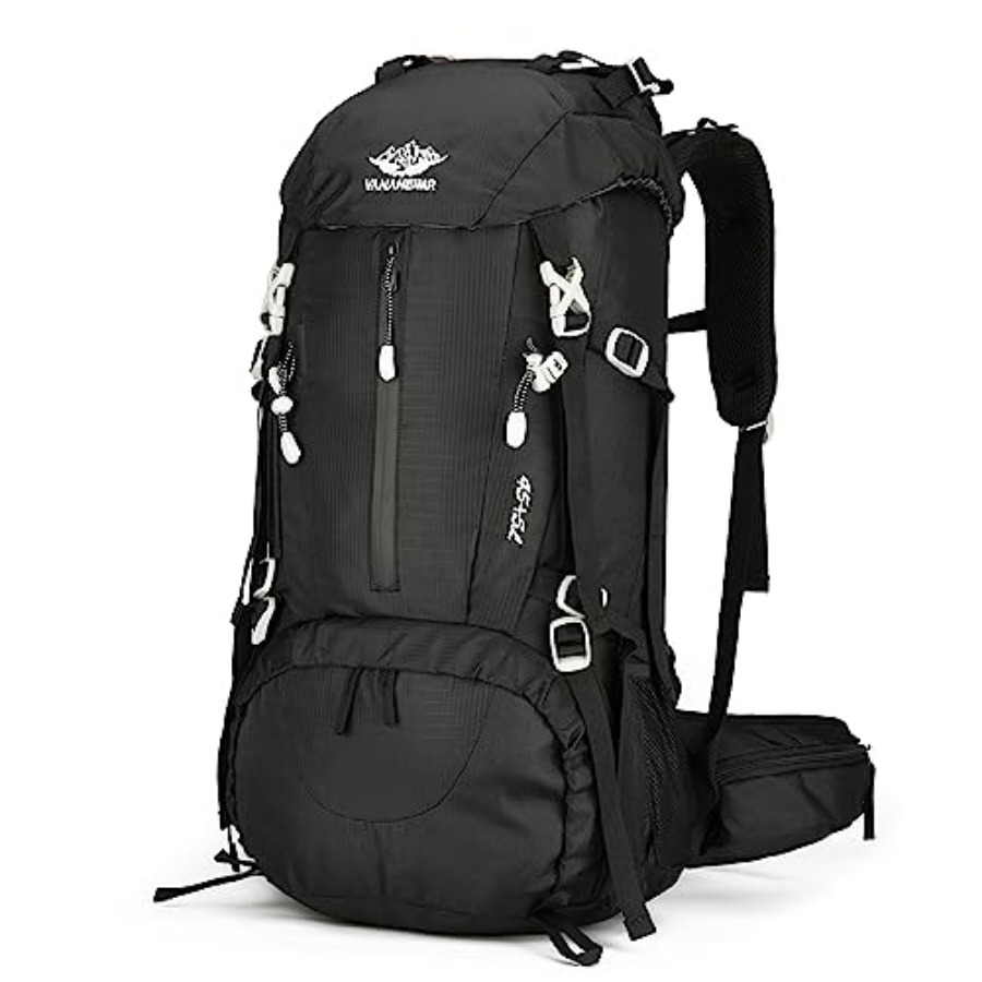 50L Hiking Backpack Men Campin - Rain Cover Backpack ulasan dan harga