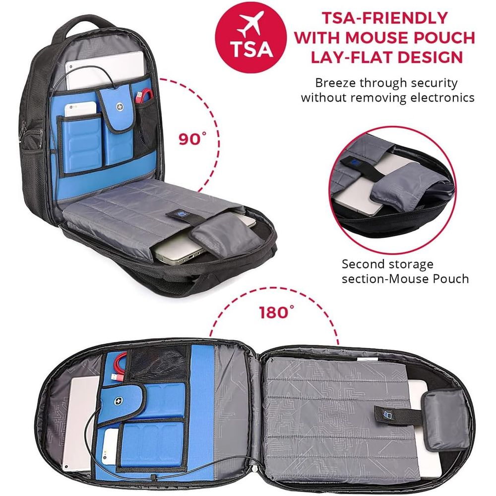15.6 Inch Laptop & Tech Backpa - Laptop Backpack 15.6 ulasan dan harga
