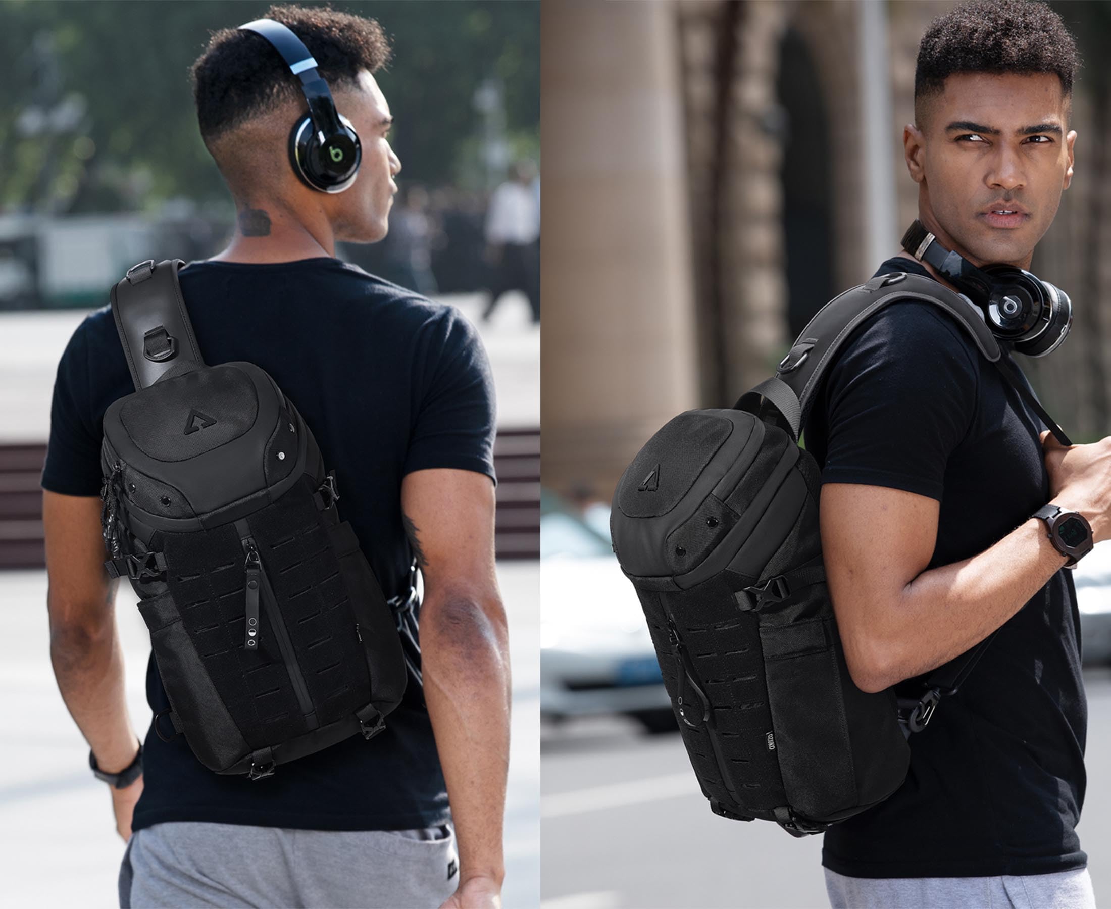 Anti Theft Sling Bag Shoulder  - Sling Backpack Shoulder ulasan dan harga