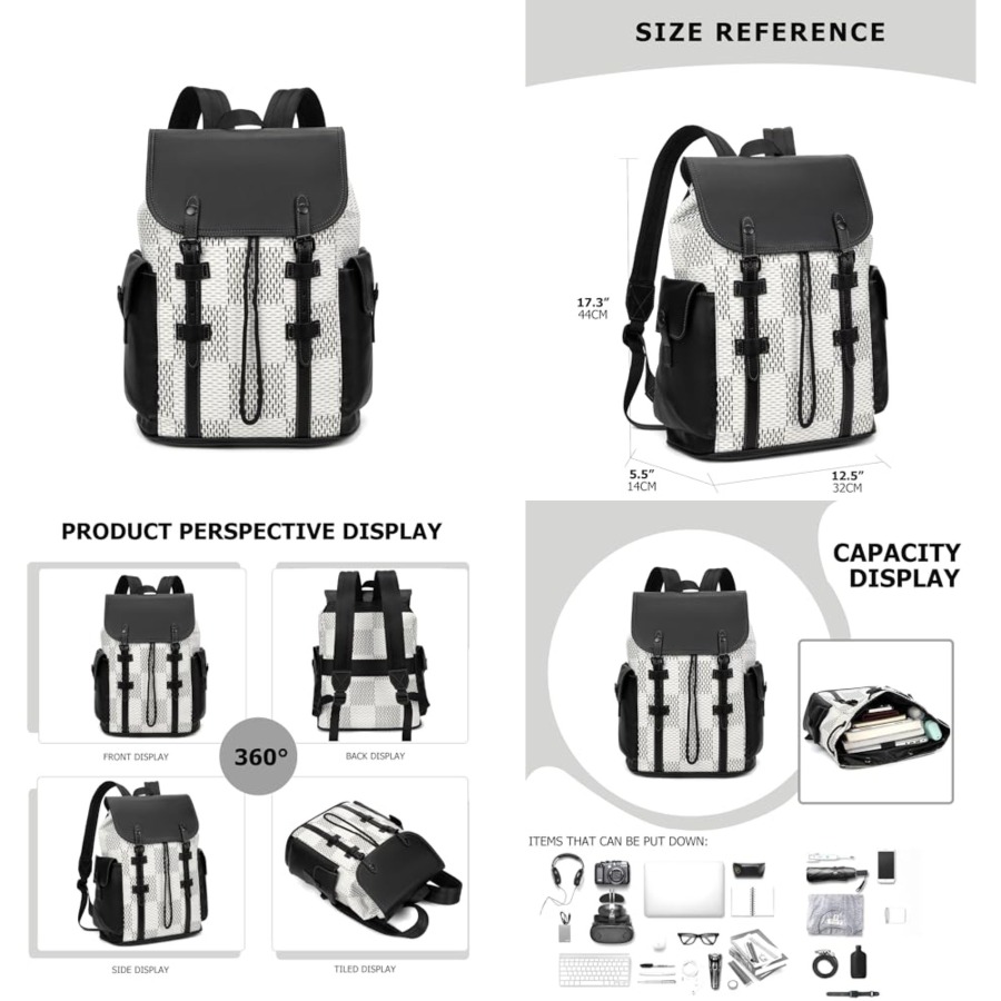 Laptop Backpack for Men Luxury - Travel Backpack Anti Theft ulasan dan harga