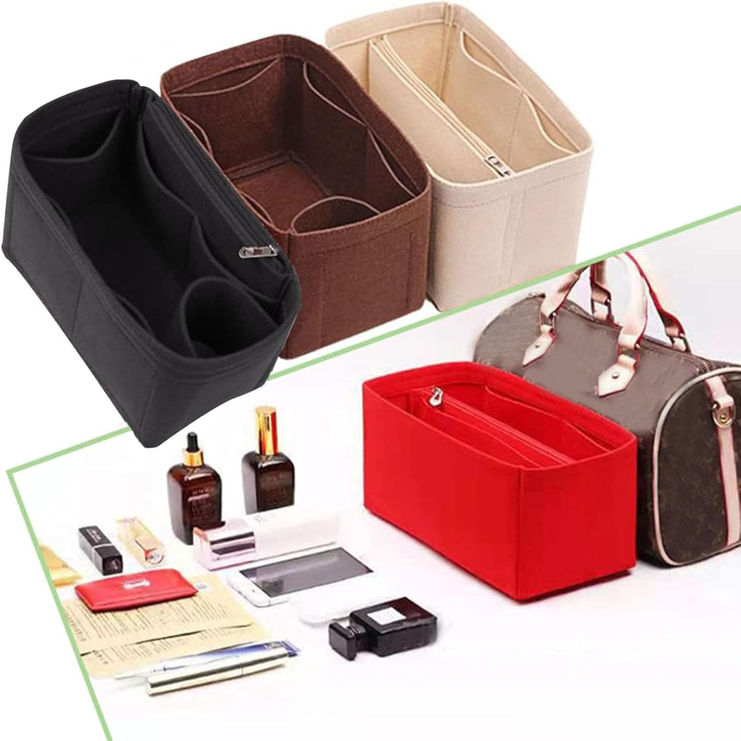 Purse Inserts for Speedy 25/30 - Backpack Insert Organizer ulasan dan harga