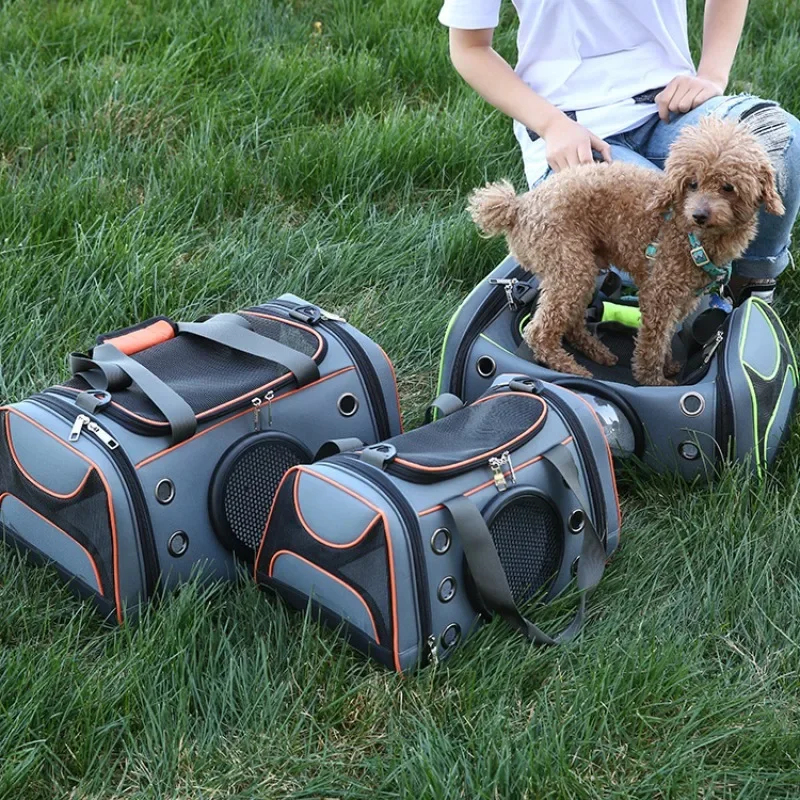 Foldable Pet Carrier Bag Solid - Foldable Backpack Small ulasan dan harga
