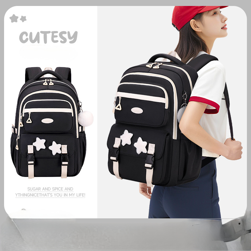 Cute Girls School Backpack Pin - School Backpack Teen ulasan dan harga