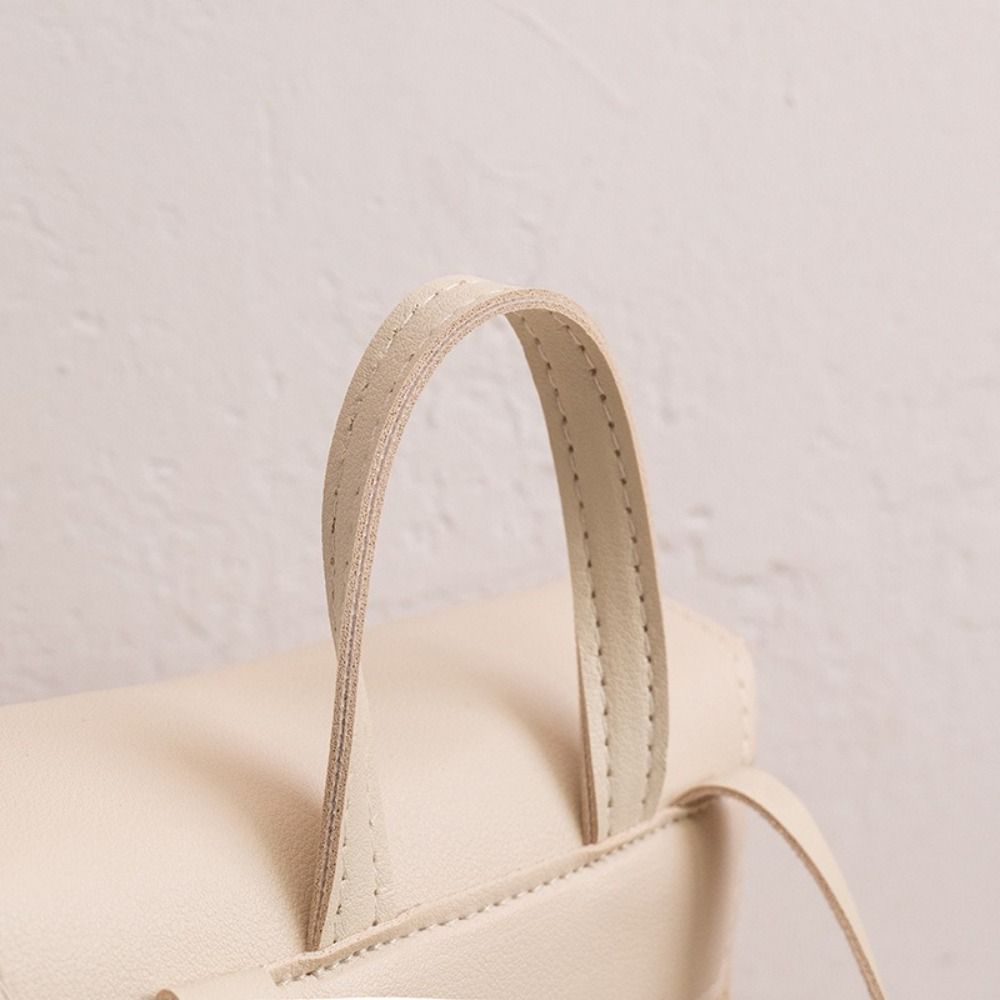 Fashion PU Leather Straw Backp - Leather Backpack Vintage ulasan dan harga